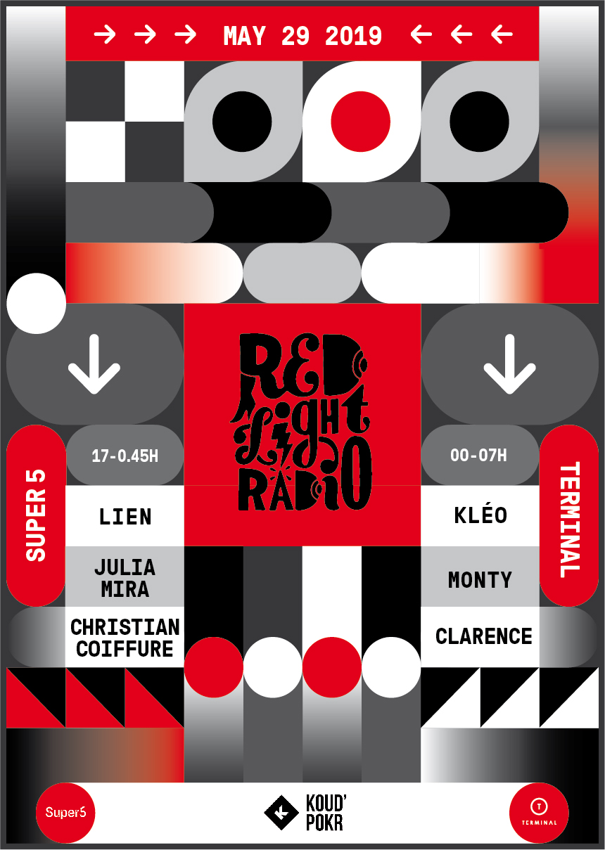 Philipp Carbotta — Red Light Radio Poster